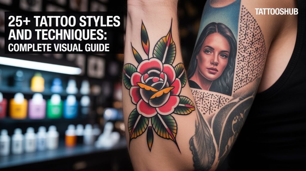 15+ Tattoo Styles and Techniques: Complete Visual Guide (With Examples)
