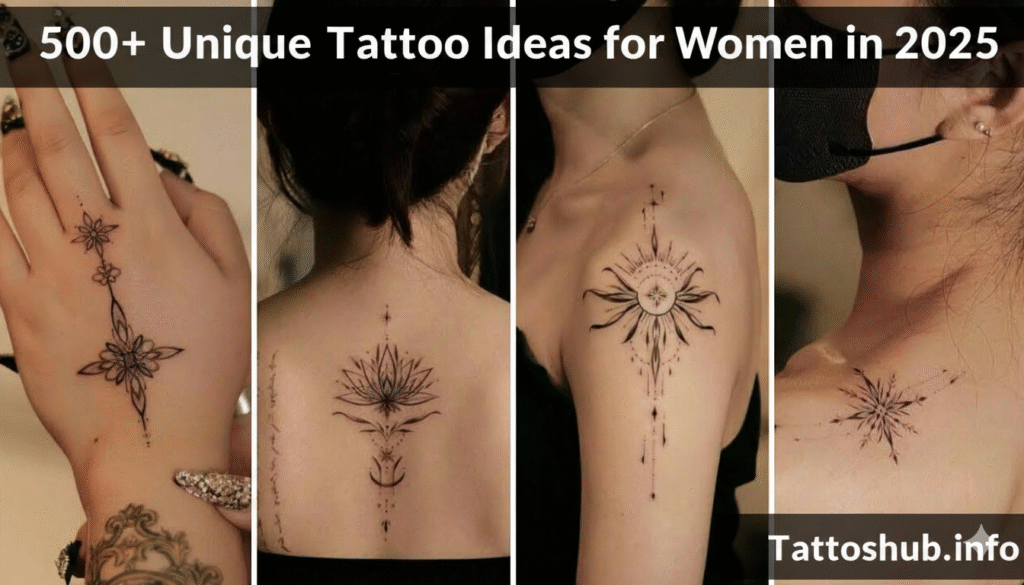 Unique Tattoo Ideas for Women